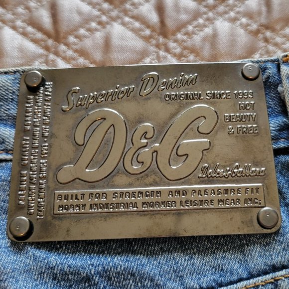 D&G Dolce & Gabbana Jeans - 31 Waist - Mens - Made In Italy - Designer - Trendy - Picture 2 of 15